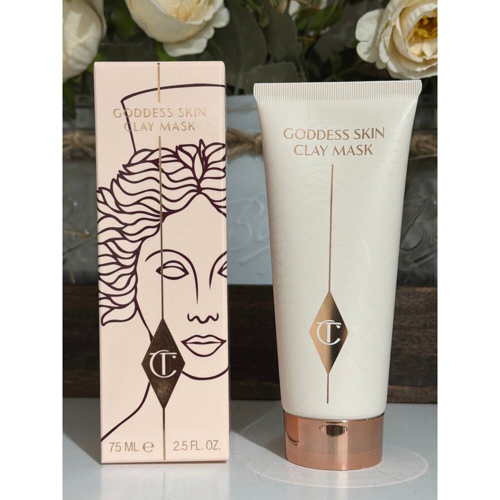 Charlotte Tilbury Goddess Skin Clay Mask 75ml Full Size NIB
